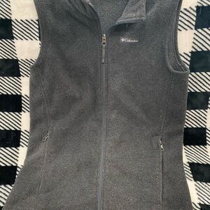 Columbia Charcoal Fleece Vest